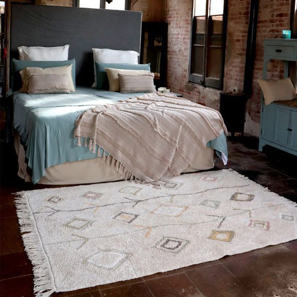 Lorena Canals – Wasbaar Vloerkleed – Kaarol Earth – 140 x 200 cm