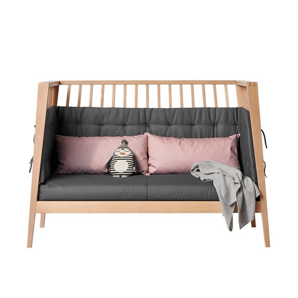 Leander – Sofaset voor Linea + Luna Ledikant 120 cm – Cool Grey
