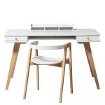 Oliver Furniture Wood Desk & Armchair