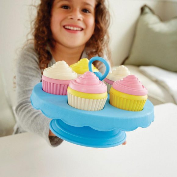 Green Toys – Set met Cupcakes