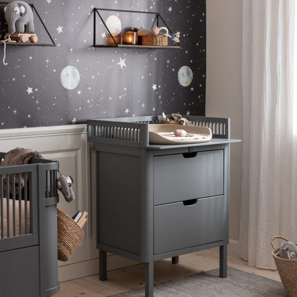 Sebra – Commode met 2 Lades – Classic Grey