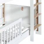 Oliver Furniture Wood Mini+ low bunk bed 166 x 74 x 132 cm