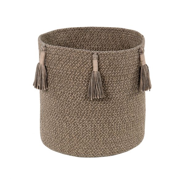 Lorena Canals – Opbergmand – Woody Soil Brown – 30 x 30 cm