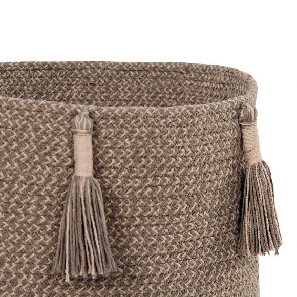 Lorena Canals – Opbergmand – Woody Soil Brown – 30 x 30 cm