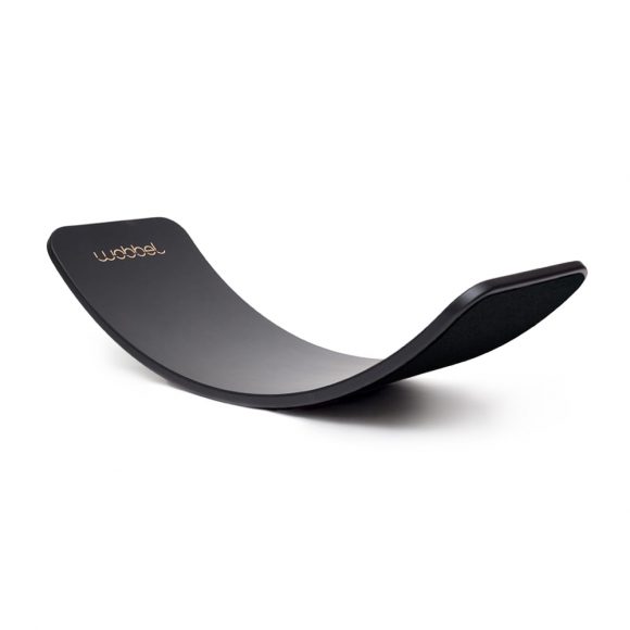 Wobbel – Original – Balance Board – Black Limited Edition – With Felt