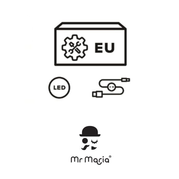 Mr Maria – Vervangingsset EU – Touch Kit – voor Mr Maria Nachtlampjes