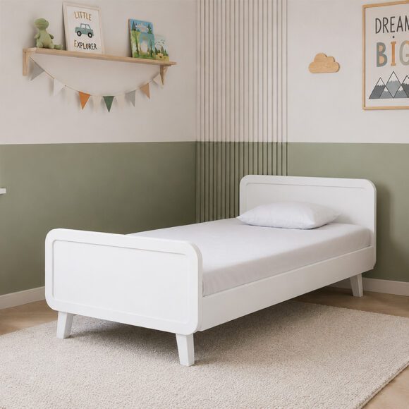 Laurette – Juniorbed Le lit rond 90 x 200 cm – White