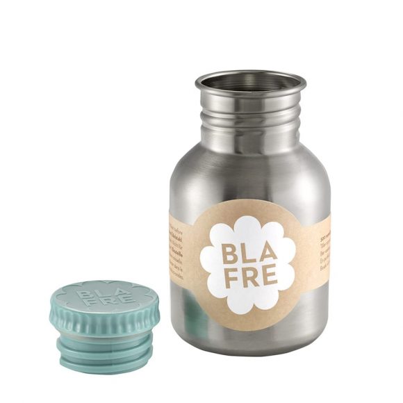 Blafre – Stalen Drinkfles – Lichtblauw – 300 ml