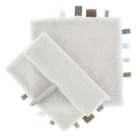 Snoozebaby Amsterdam – Knuffeldoek – Sweet Dreaming – Stone Beige (Organic)