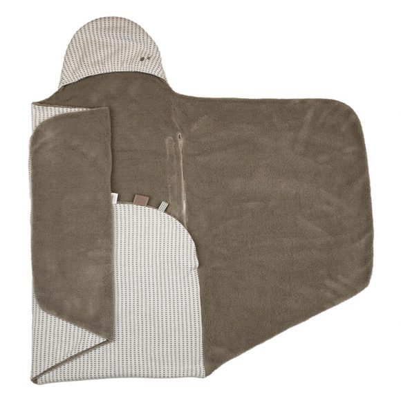 Snoozebaby Amsterdam – Wikkeldeken – Trendy Wrapping – Warm Brown (Organic)
