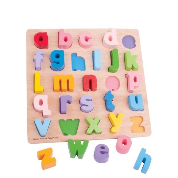 Bigjigs – Alfabet puzzel, kleine letters