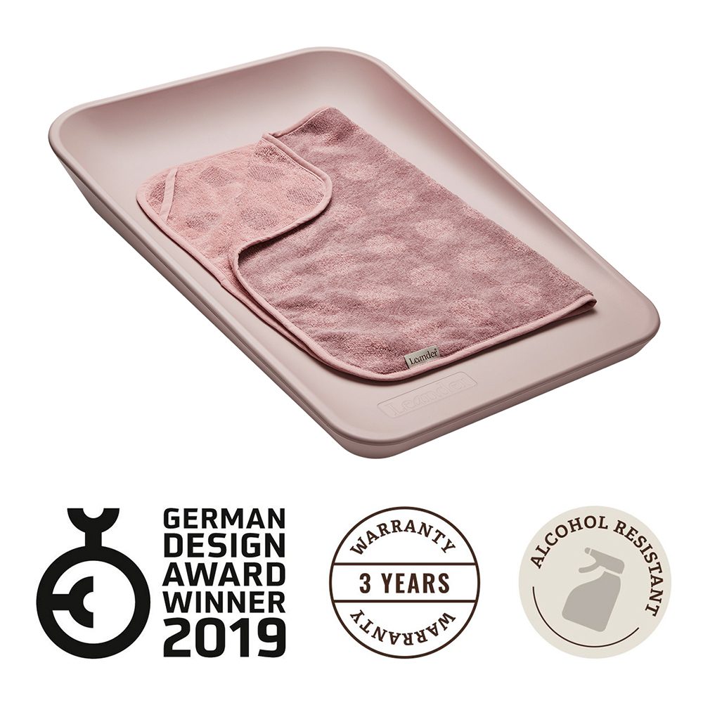 Pochette de change Lassig pour bébé organisé ! - Blocks taupe