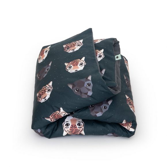 Studio Ditte – Dekbedovertrek – Panthera Donker – 140 x 200/220 cm