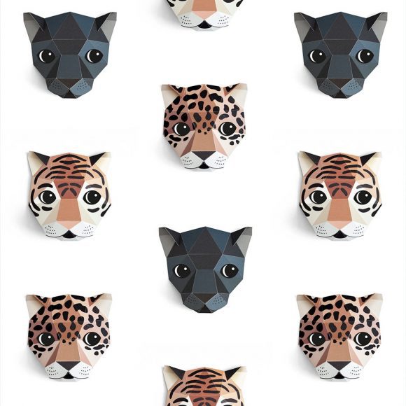 Studio Ditte – Behang Kinderkamer – Panthera