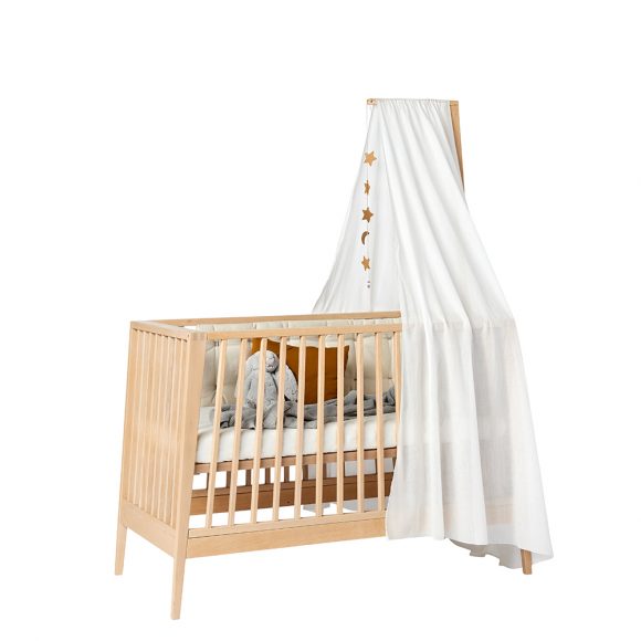 Leander – Linea + Luna Babybed – Bedhemel – White