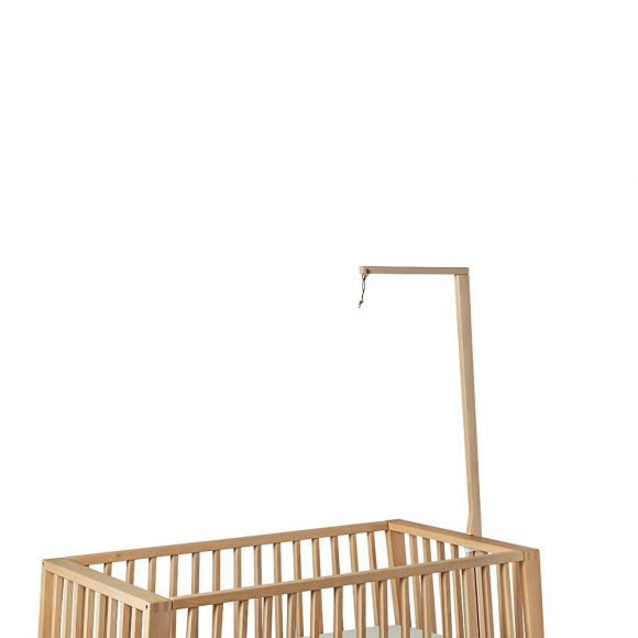 Leander – Linea + Luna Babybed – Bedhemelhouder – Eikenhout
