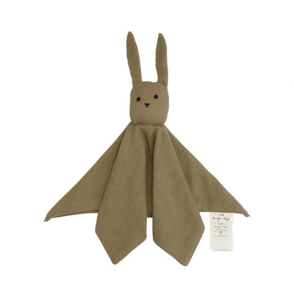 Konges Sløjd – Knuffeldoekje – Sleepy Rabbit – Fir Green