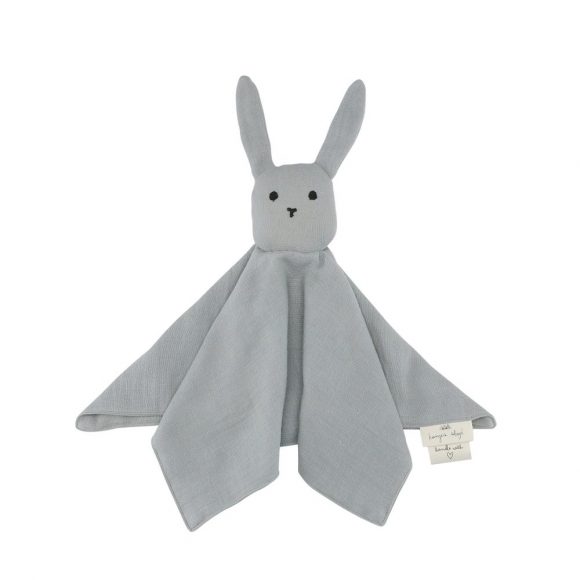 Konges Sløjd – Knuffeldoekje – Sleepy Rabbit – French Blue
