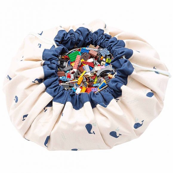 Play&Go – Speelgoed Opbergtas – Printed – Walvis
