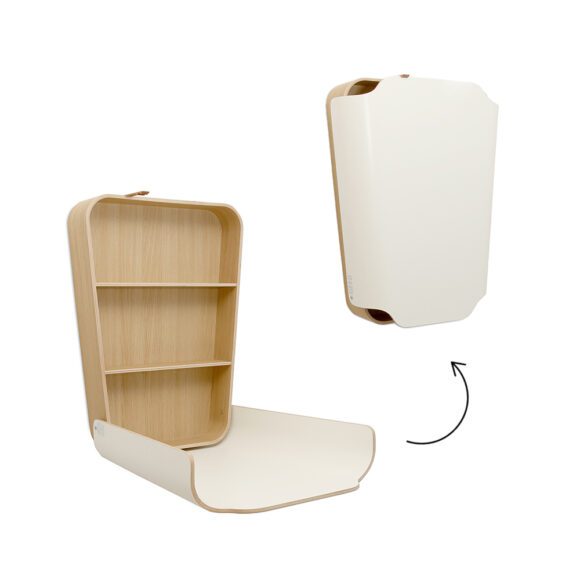 Charlie Crane – NOGA Wandcommode – Gentle White