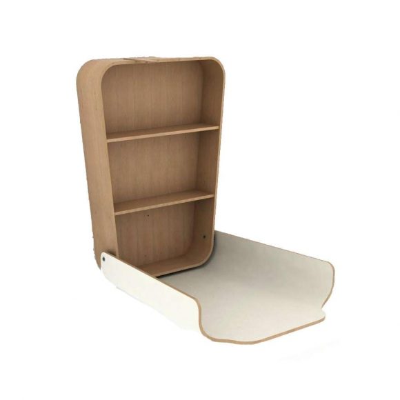 Charlie Crane – NOGA Wandcommode – Gentle White