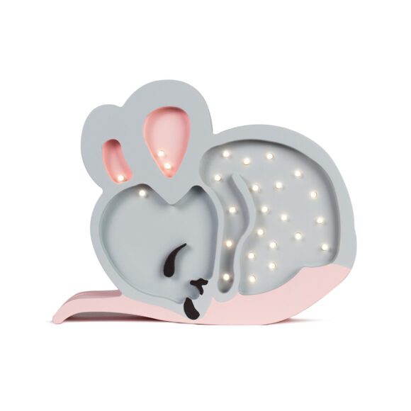 Little Lights – Nachtlampje – Muis – Light Grey