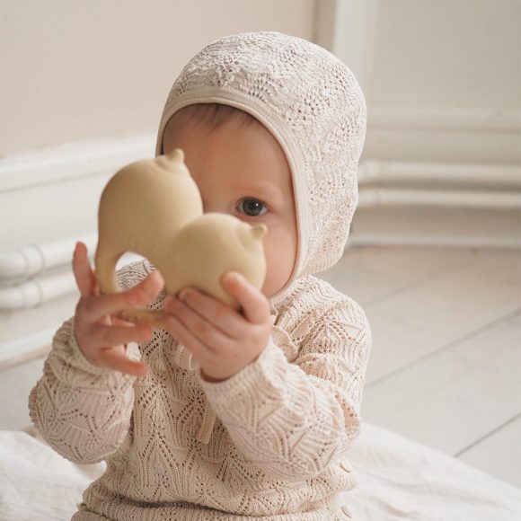 Konges Sløjd – Bijtring – Babs Teether – Creamy White