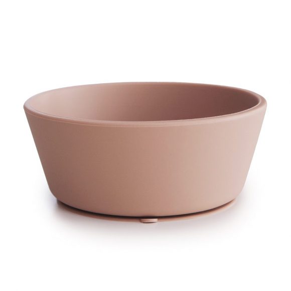 Mushie – Siliconen Kom – Blush