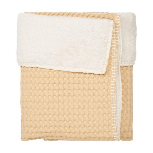 Koeka – Ledikantdeken Teddy Oslo – Sahara/Pebble – 100 x 150 cm