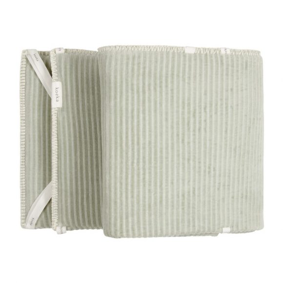Koeka – Bed Bumper Vik – Shadow Green – 180 x 30 cm