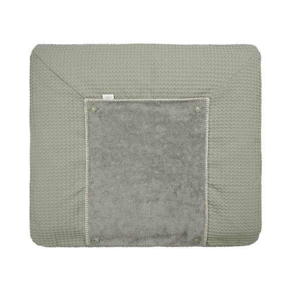 Koeka – Aankleedkussenhoes Wafel Amsterdam Bonn – Shadow Green 75 x 85 10 cm
