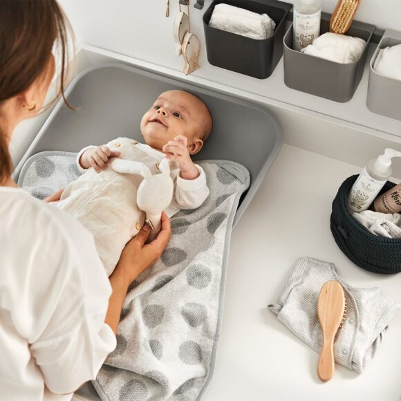 Leander – Matty Aankleedkussen – Pearl Grey