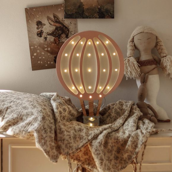 Little Lights – Nachtlampje – Luchtballon – Powder Pink