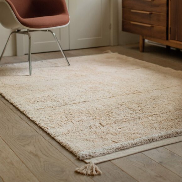 Lorena Canals – Wasbaar Vloerkleed – Bloom – Golden M – 140 x 200 cm