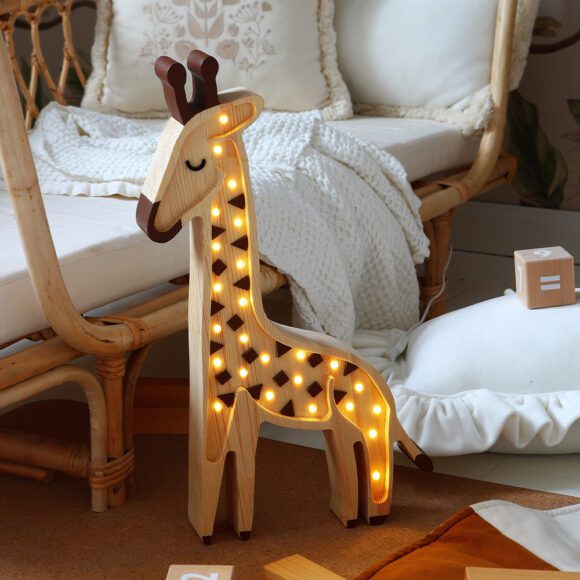 Little Lights – Nachtlampje – Giraffe – Serengeti Wood