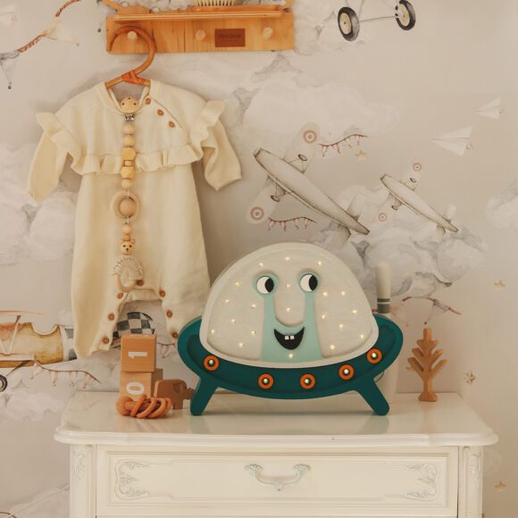 Little Lights – Nachtlampje – Ufo – Silver Dust