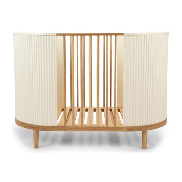 Kas Kopenhagen – Kai Babybed – Creme/Eikenhout – 70 x 120 cm