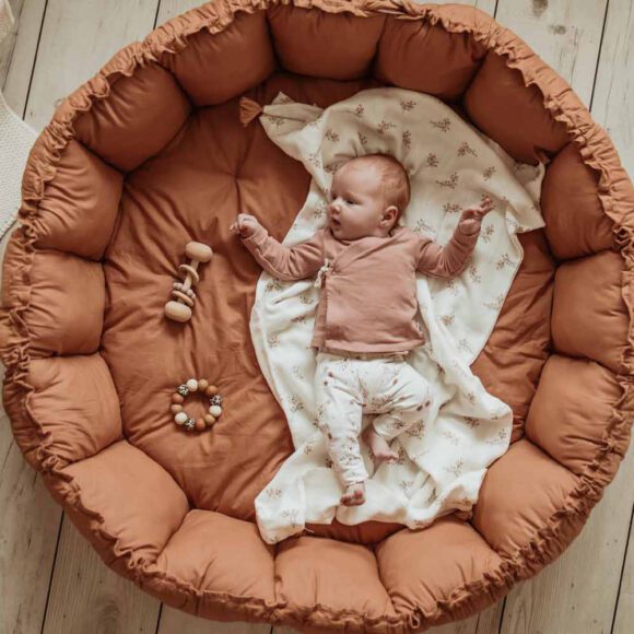Play&Go – Coco 3-in-1 Baby Speelkleed – Bloom – Tawny Brown