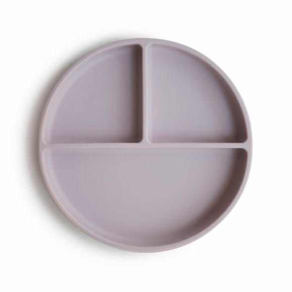 Mushie – Siliconen Bord – Soft Lilac