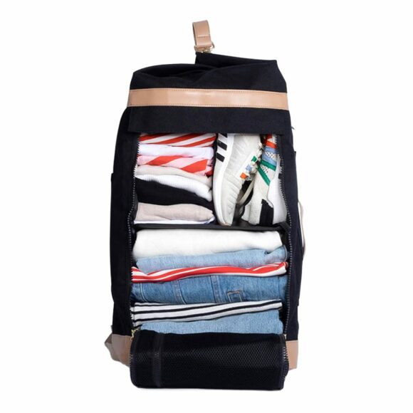 KAOS – Weekendtas – Zwart / Zwart