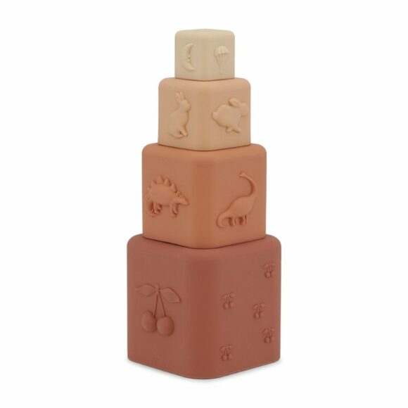 Konges Sløjd – Silicone Stapeltoren – Rosesand Mix