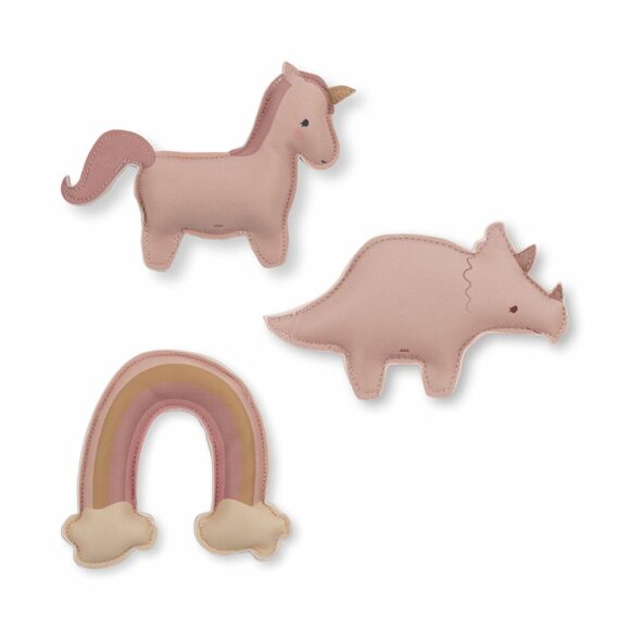 Konges Sløjd – Set van 3 Duikvrienden – Unicorn