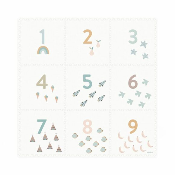 Play&Go – EEVAA Speelmatten – Nummers (9 tegels) 180×180 cm