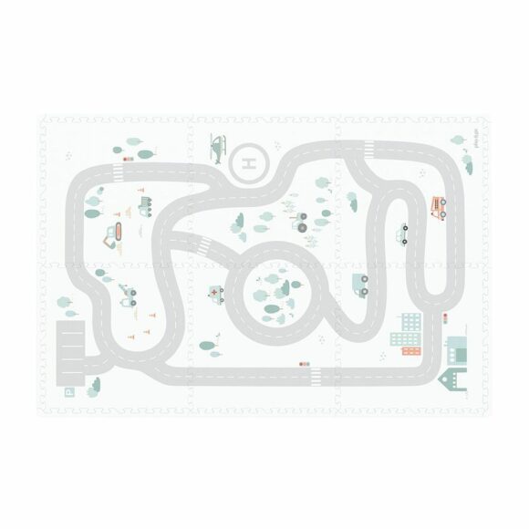 Play&Go – EEVAA Speelmatten – Road (6 tegels) 120×180 cm