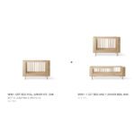 Oliver Furniture - Wood Mini+ Sibling Ombouwset - Eikenhout (aanvulling voor Wood Mini+ Ledikant incl. Junior Kit)
