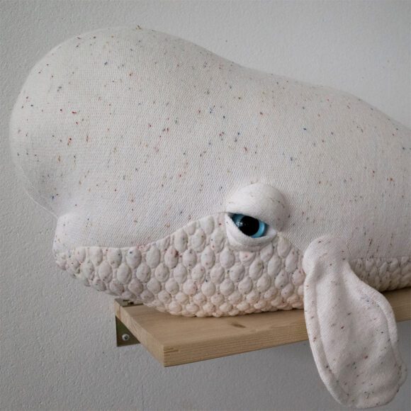 BigStuffed – Zee Collectie – Big Albino Beluga