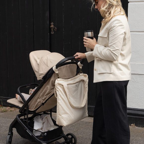 Kas Kopenhagen – Multifunctionele Tas met Plooien – Beige