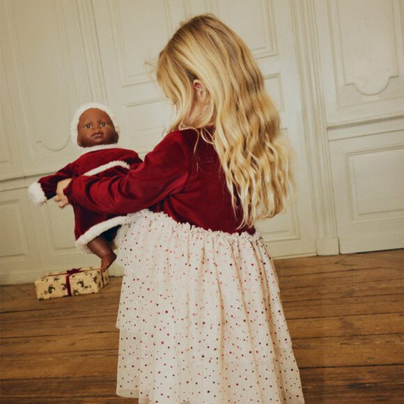 Konges Sløjd – Poppenjurk Kerst – Jolly Red