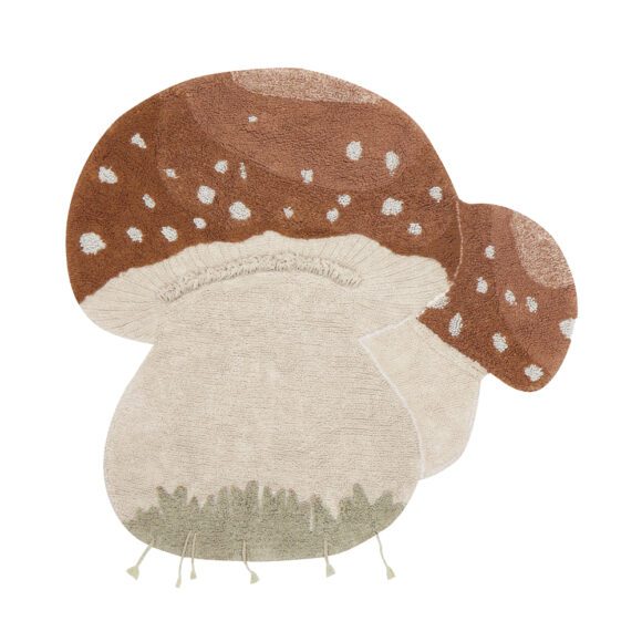 Lorena Canals – Wasbaar Vloerkleed – Boletus – 120 x 120 cm