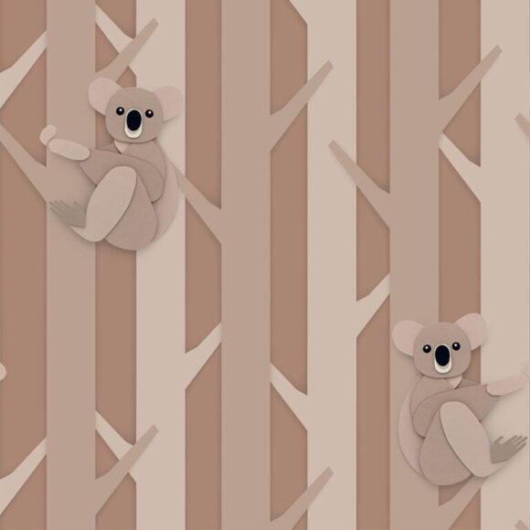 Studio Ditte – Behang Kinderkamer – Koala – Nougat